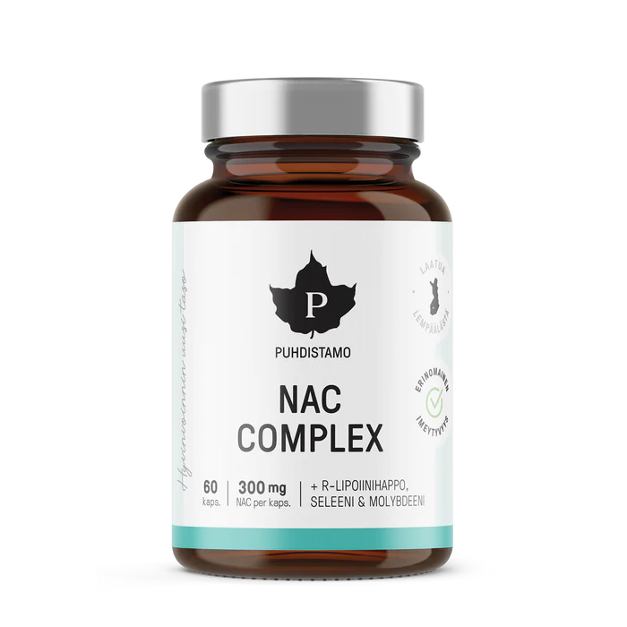 Puhdistamo NAC Complex (60 caps)
