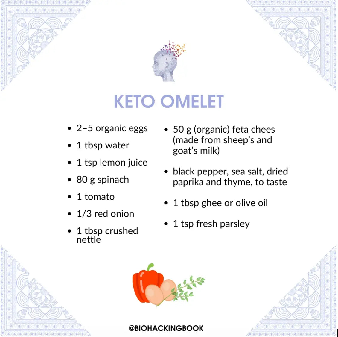 Biohacker’s Keto-Omelet