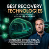 Recovery Technologies: Hyperbaric oxygen, photobiomodulation & cryotherapy for rejuvenation (webinar)