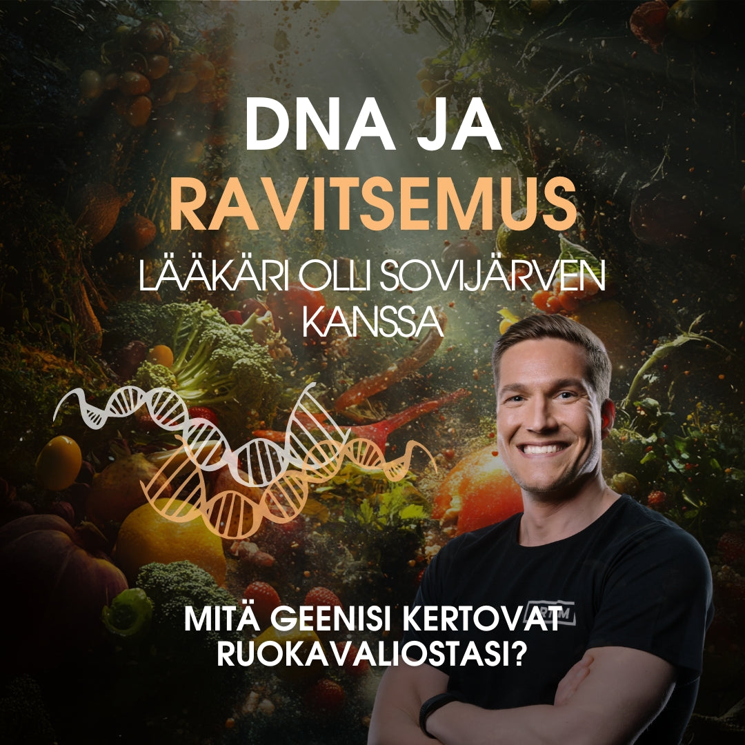 DNA ja ravitsemus webinaari: Mitä geenisi kertovat käyttäästasi?