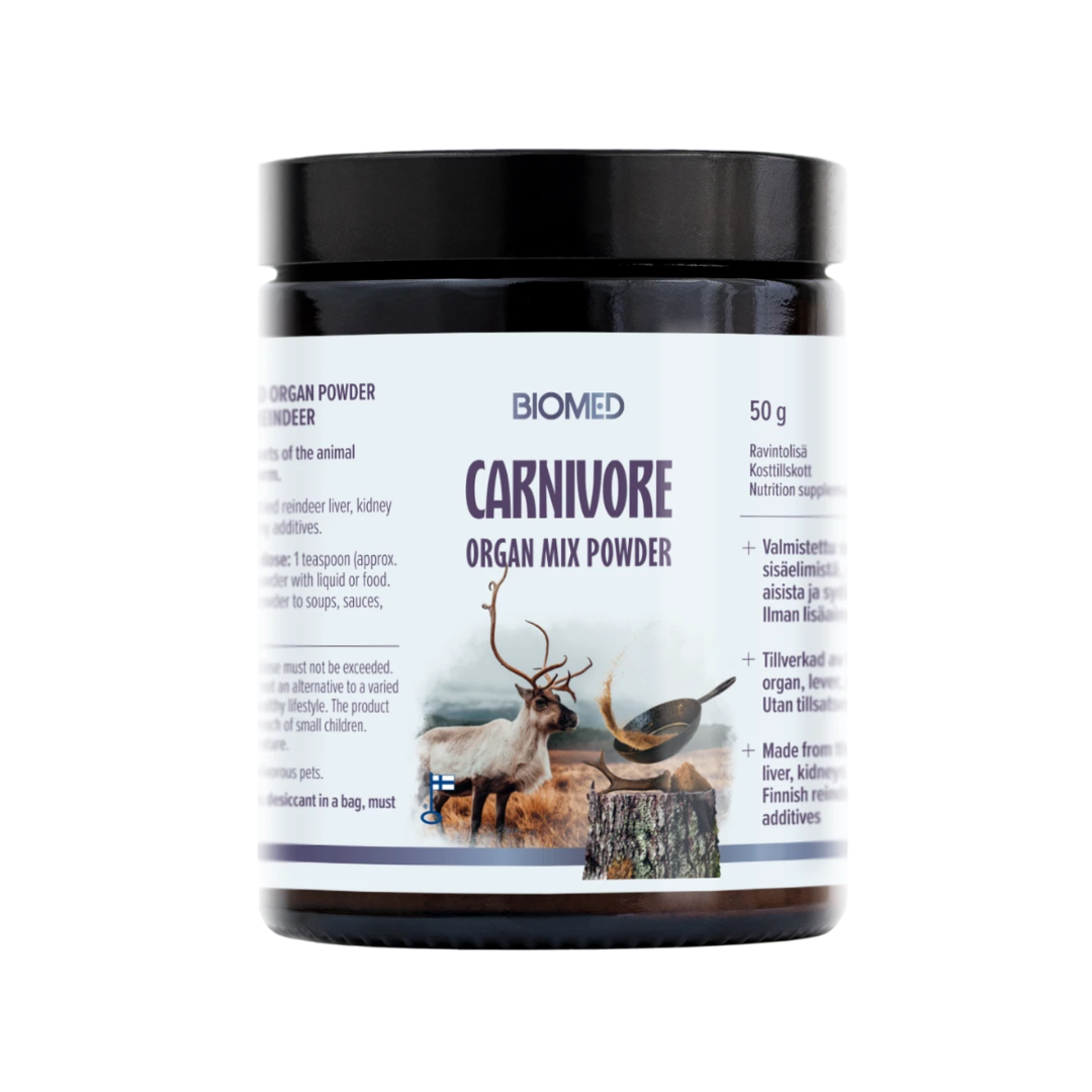 Biomed Carnivore Organ Mix Powder (50g)