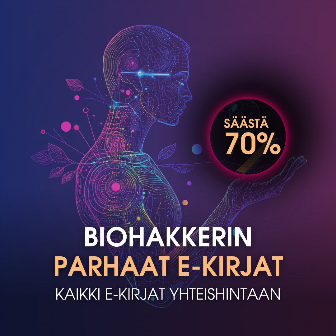 Biohakkerin parhaat e-kirjat -paketti