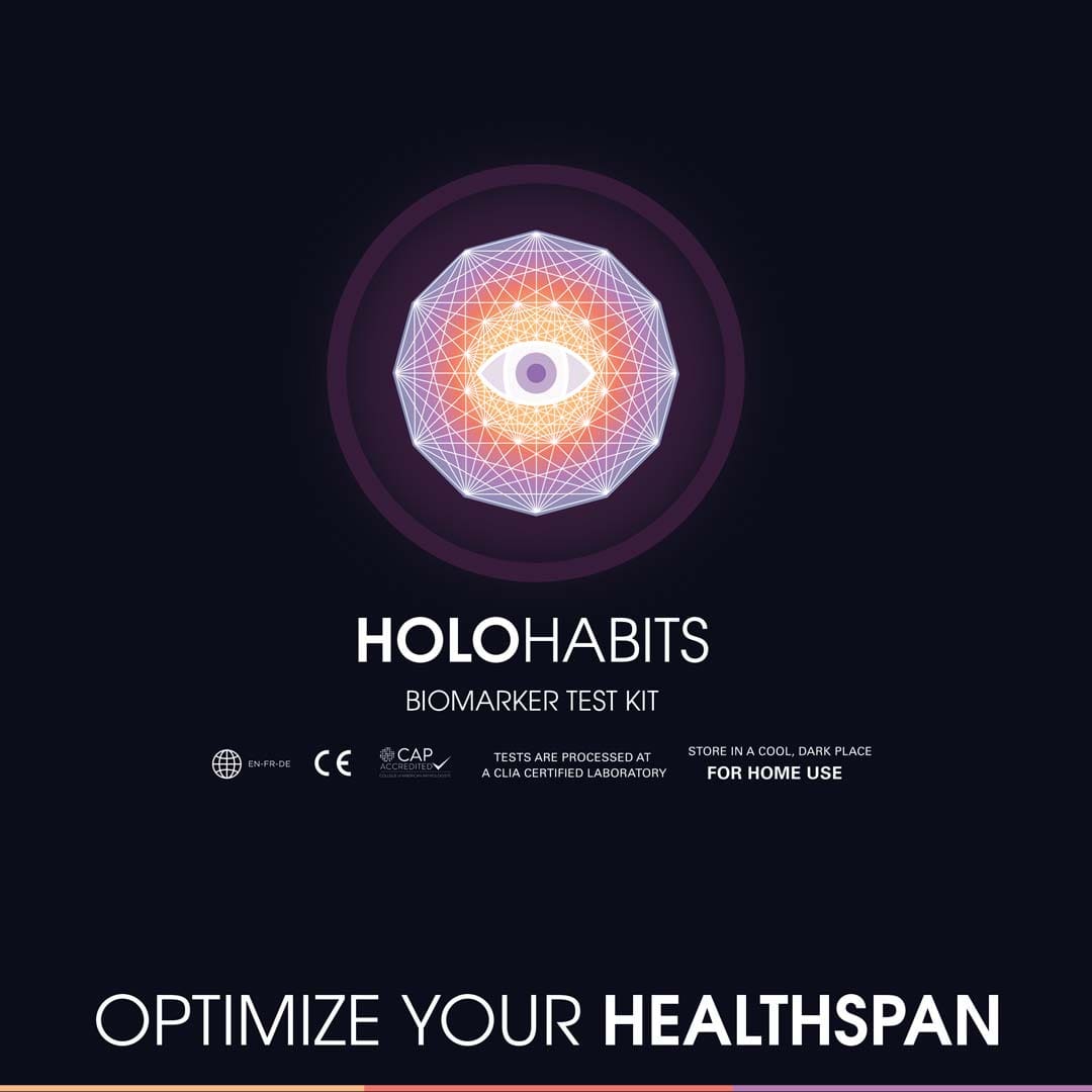 Kit de Prueba de Biomarcadores HoloHabits (Prueba de Nutrición y Longevidad)