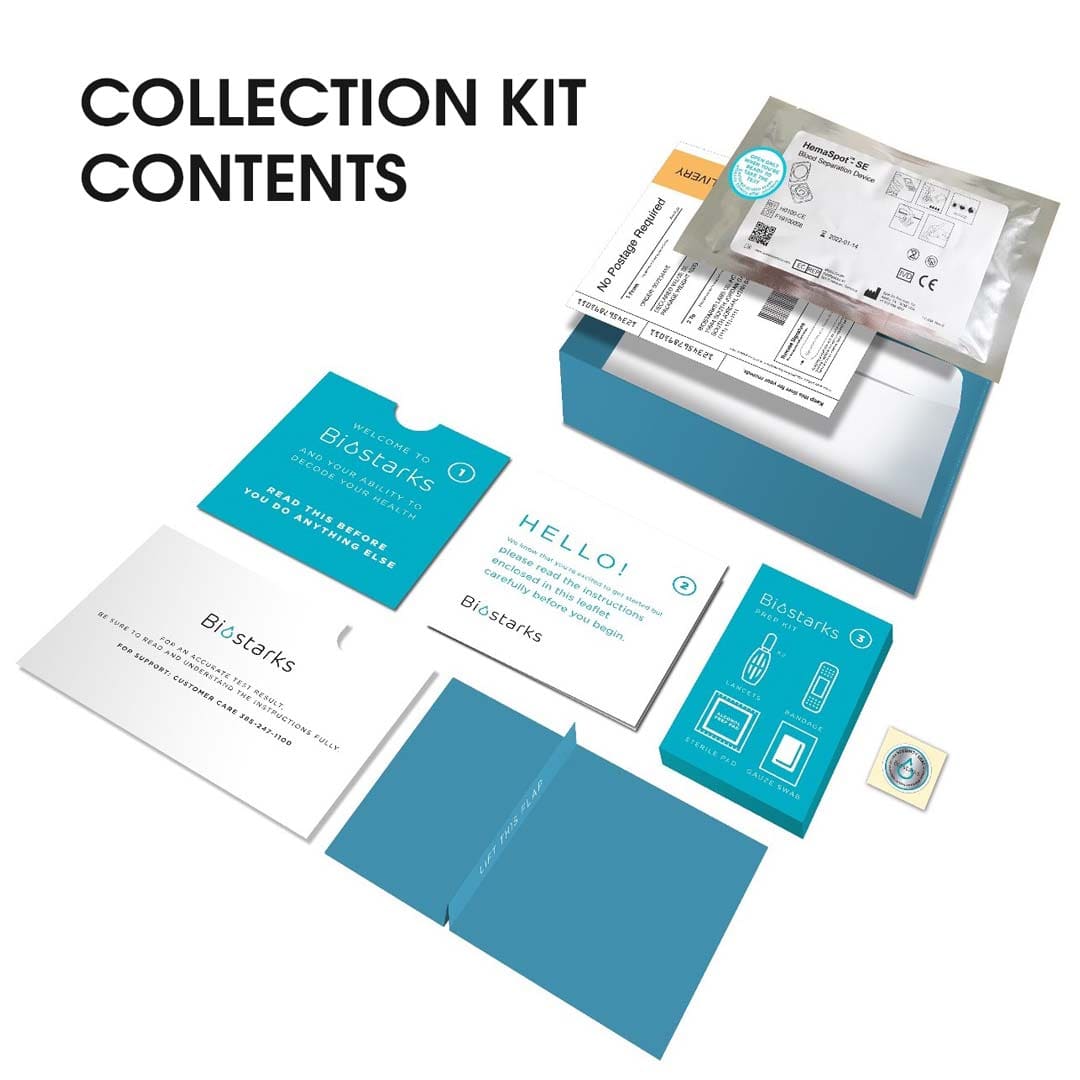 HoloHabits Biomarker Test Kit (Nutrition & Longevity Test)