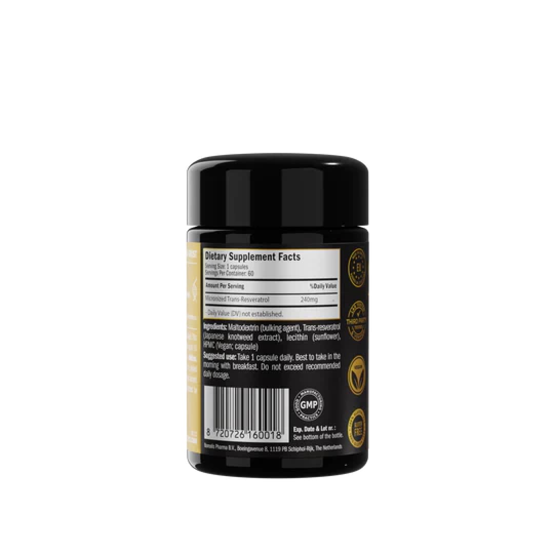 Resveratrol Liposomal Purovitalis (60 cápsulas)