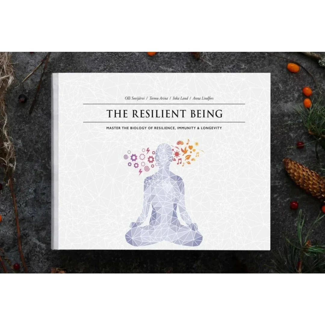 The Resilient Being: Master the Biology of Resilience, Immunity & Longevity (hardcover book) (PRE-ORDER)