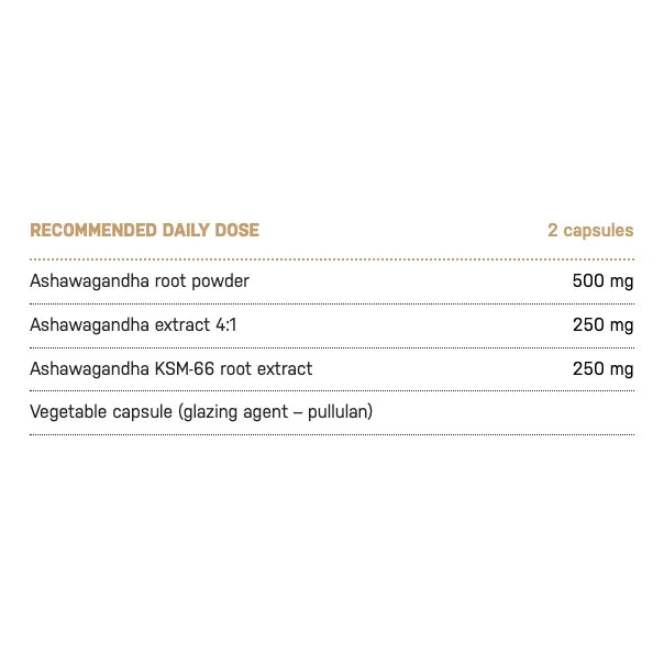 Ecosh Ashwagandha KSM 66 (90 капсул)