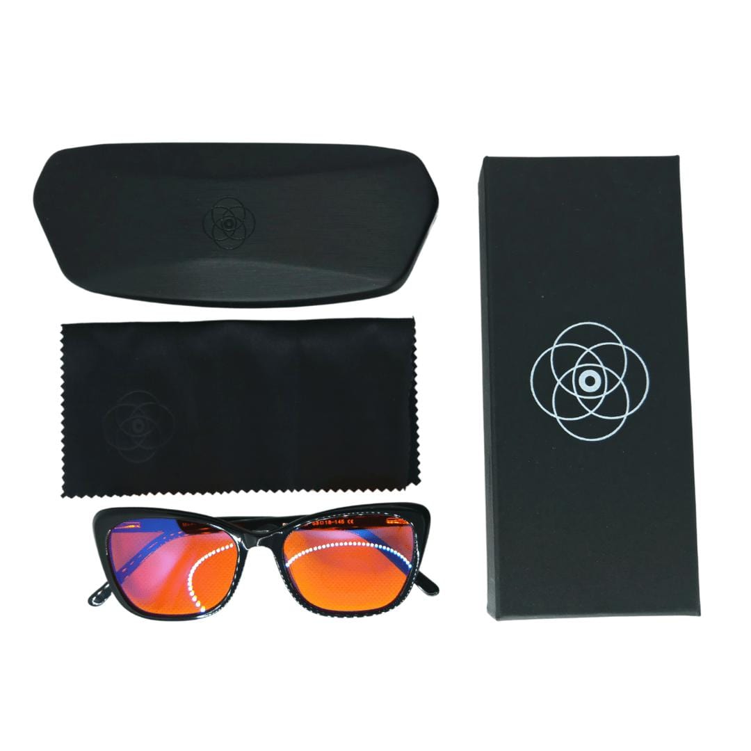 Biohacker Center Sunglasses Biohacker's Evening Glasses - Elegance (Blue Light Blockers)