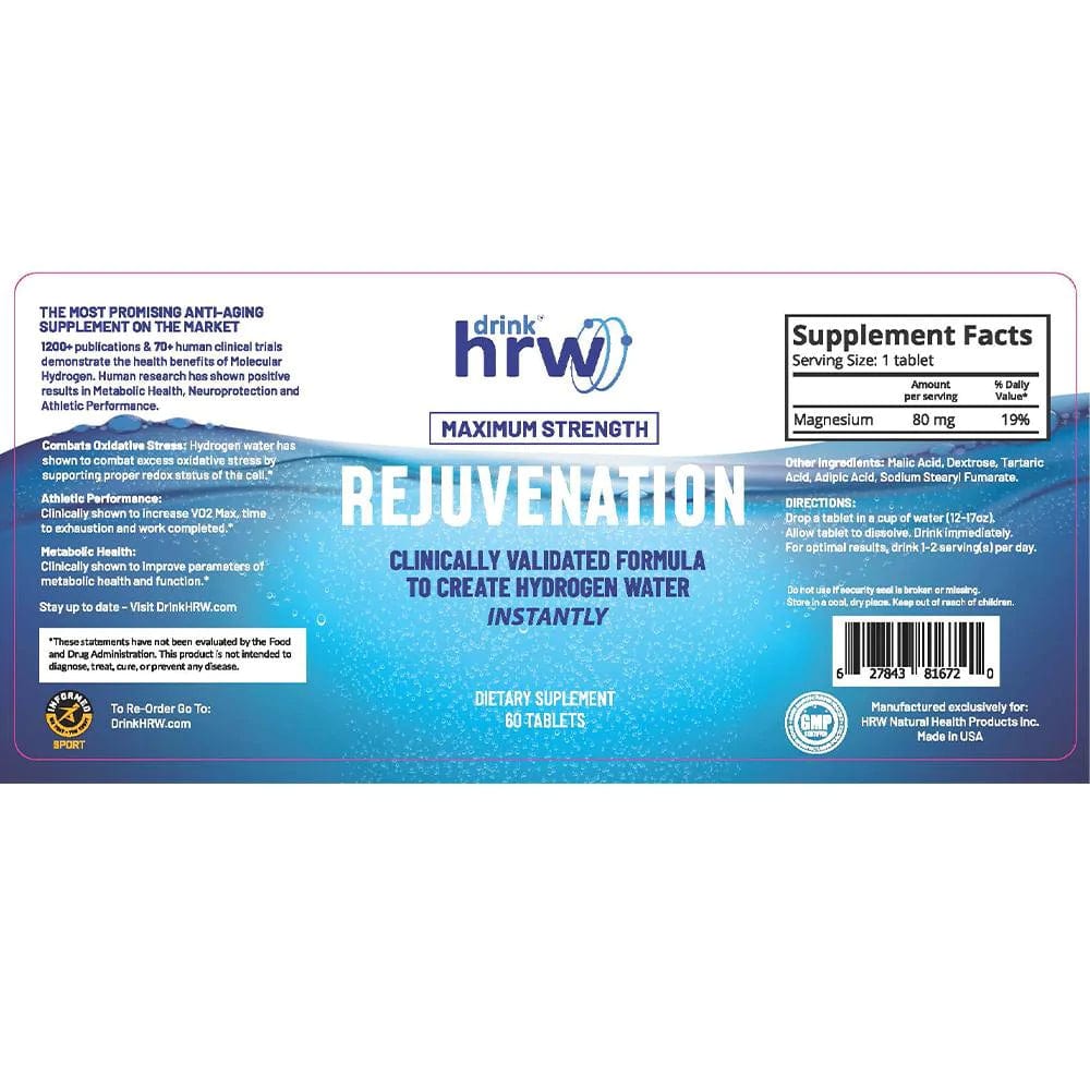 Drink HRW supplement Drink HRW Rejuvenation (60 tablets)