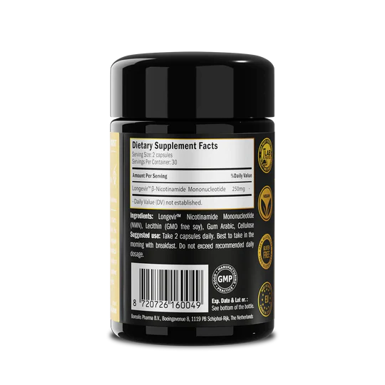 Purovitalis Liposomal NMN (30 or 60 caps)